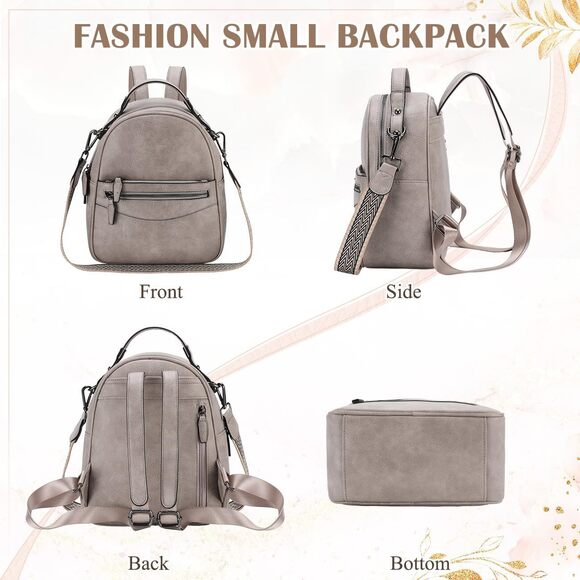 cute multipurpose mini backpack Small Bear Friend & Sidebag Kawaii Dream catching accessory. Tiny Rucksack Cute Small Backpack